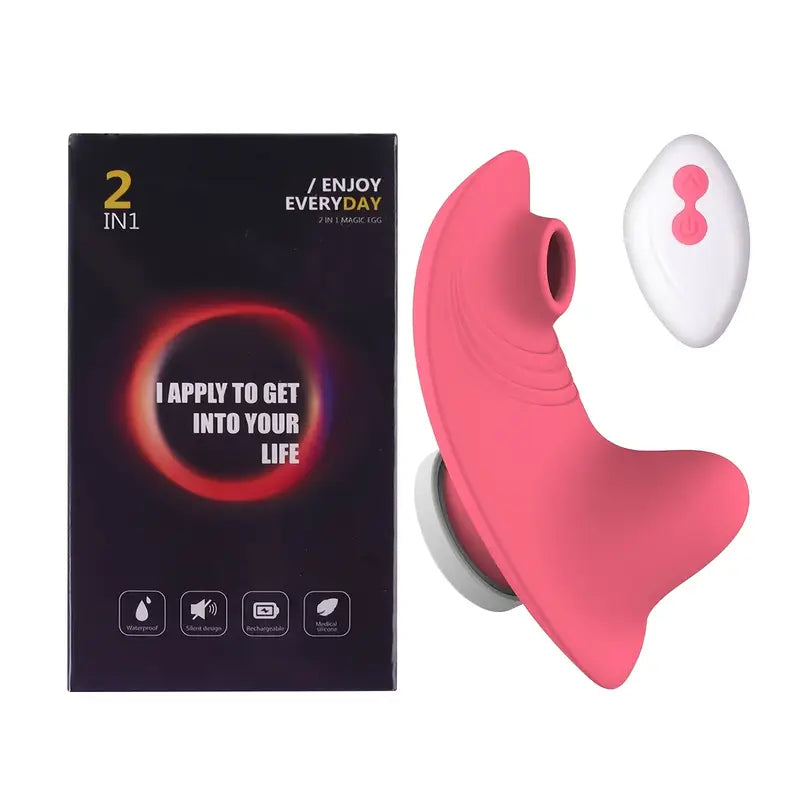 Vibrador Portátil para Bragas con Remoto