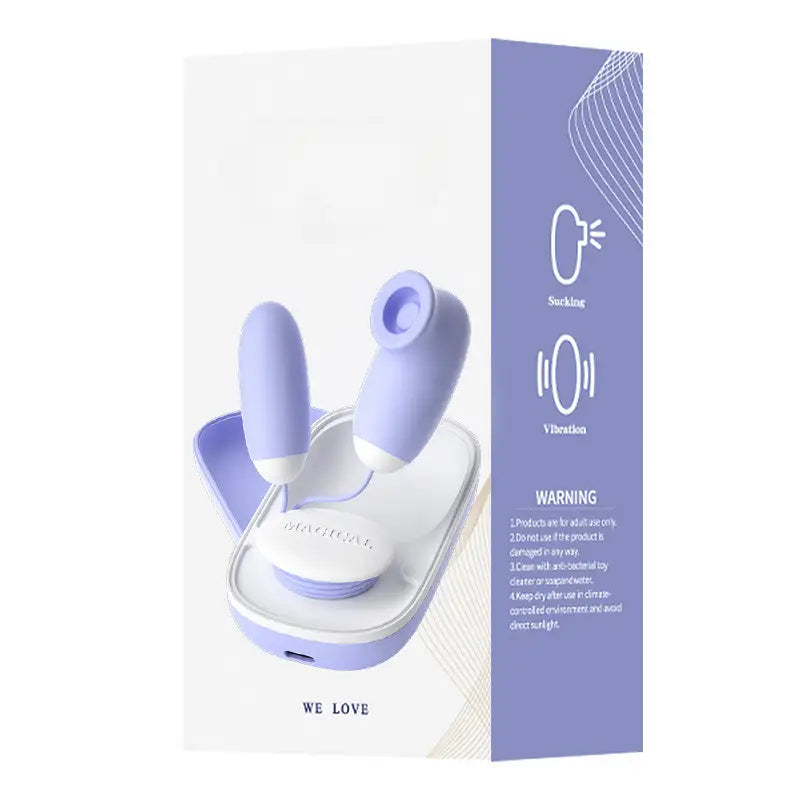 Huevo Vibrador Tamaño Airpods -  Vibrador de Succión