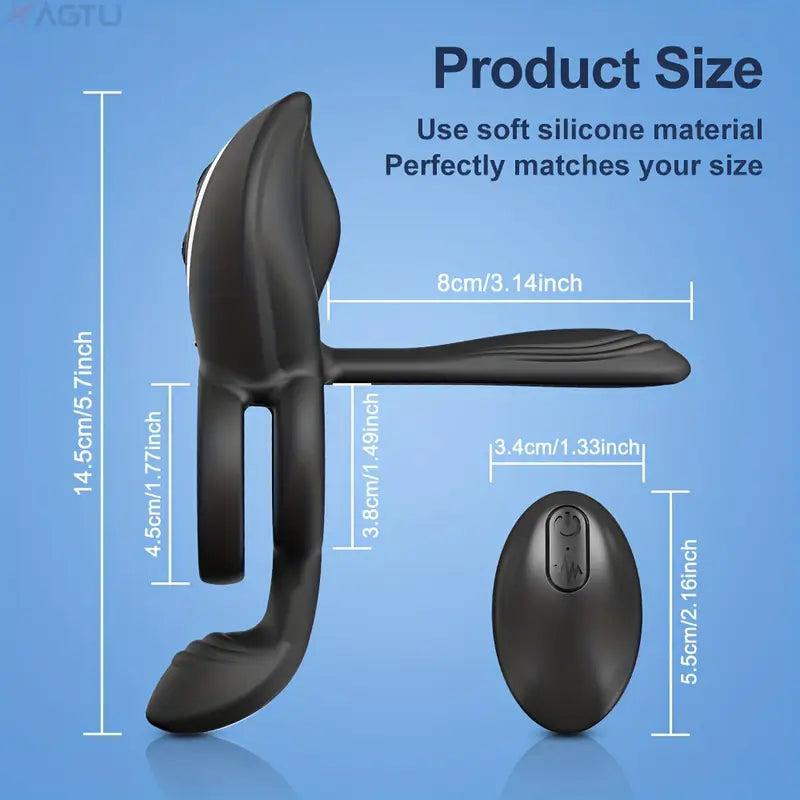 Anillo Vibrador para el Pene de Silicone