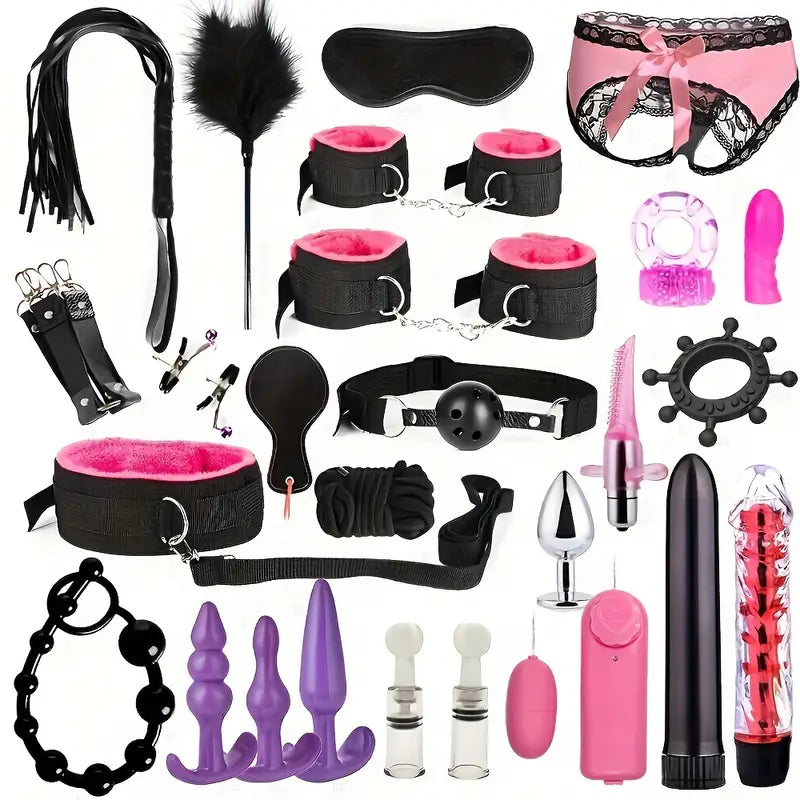 Kit de Bondage BDSM de 26 Piezas